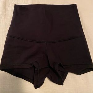 Lululemon athletica high rise short shorts size 0